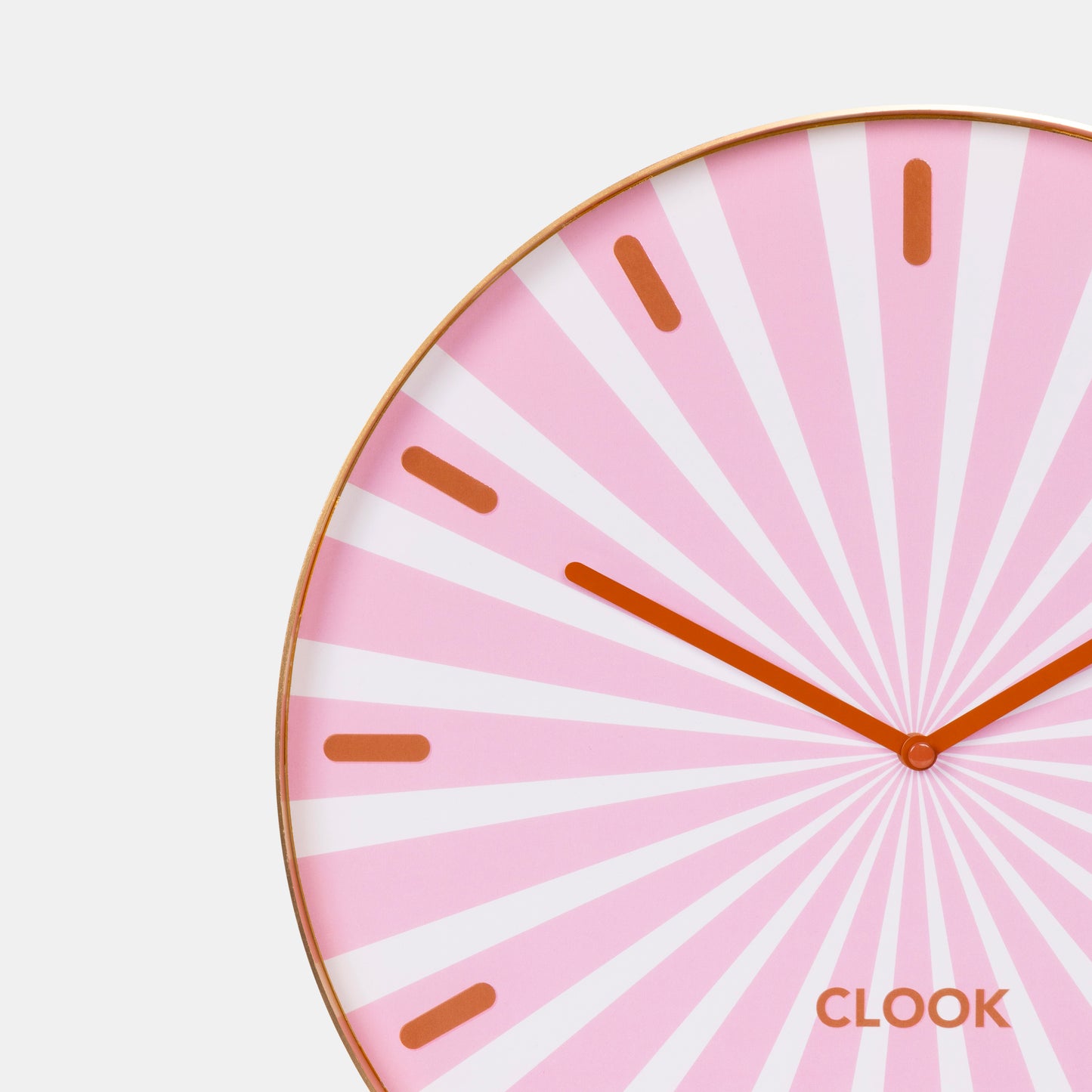 CLOOK RING roze/wit