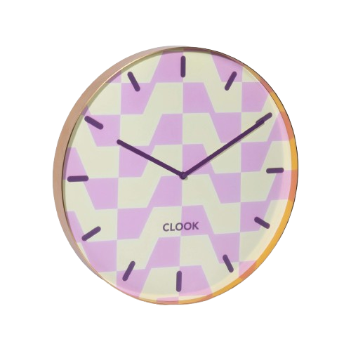 CLOOK RING roze/geel