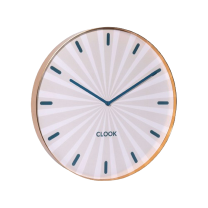 CLOOK RING beige/blauw