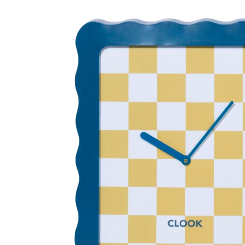 CLOOK FRAME blauw/geel