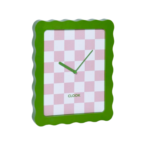 CLOOK FRAME groen/roze
