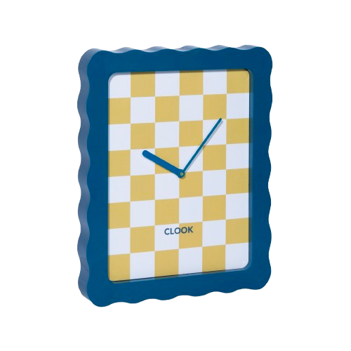 CLOOK FRAME blauw/geel
