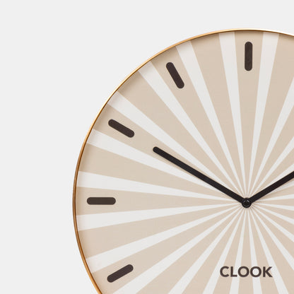 CLOOK RING Beige/Wit